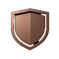 Bronze-Schild VIP Level 1 Badge bei Golisimo Casino