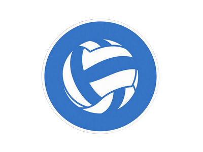 Volleyball-Symbol in blauem Kreis bei Golisimo Casino