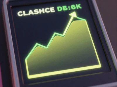 Neon Crash-Game Interface auf Smartphone mit steigender Multiplikator-Kurve in Gr&uuml;n