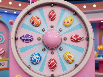 Sweet Bonanza Candyland Live Show mit pinkem S&uuml;&szlig;igkeiten-Rad im Golisimo Live Casino